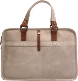 Berba Mannen Laptoptas / Werktas / Aktetas - Ruvido - Grijs - 13 inch