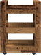 vidaXL - Keuken - Trolley - Oude - Hout - 60x45x80 - cm - Geengineerd - Hout
