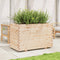 vidaXL - Plantenbak - 110x60x72 - cm - massief - grenenhout