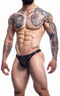 CUT4MEN - Lace with pu String - XL - Zwart
