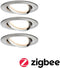 Paulmann Nova Plus - Inbouwspotset - 3x GU10 - Zigbee 3.0 - Multi-color (3 stuks)