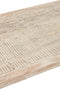 J-Line Tafel Militair Bed Gerecycleerd Hout White Wash - 181.00 x 86.00 x 42.00 cm