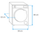 Samsung WW80T734ABHAS2 - Wasmachine - QuickDrive - Autodose - 8 kg - 1400 tpm