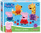Peppa Pig pompom plakken - knutselset - creatief speelgoed, peuter, kleuter Bambolino Toys