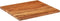 vidaXL - Tafelblad - rechthoekig - 100x80x3,8 - cm - massief - acaciahout