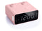 Muse M-17CPK - Wekkerradio - FM-radio met groot dimbaar display en dubbel alarm - Roze