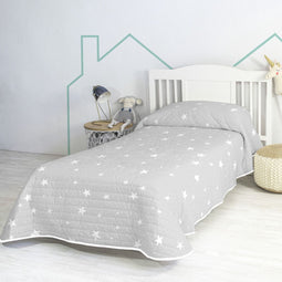 Sprei HappyFriday BASIC KIDS Grijs 200 x 260 cm