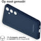 iMoshion Hoesje Geschikt voor Samsung Galaxy S24 Plus Hoesje Siliconen - iMoshion Color Backcover - Donkerblauw