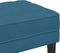 vidaXL - Ligbed - Blauw - 113x57x39 - cm - Velvet