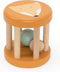 Trixie Houten Rollende Rammelaar - Mr. Fox - Eerste speelgoed baby - Kraamcadeau - Voor Jongens & Meisjes