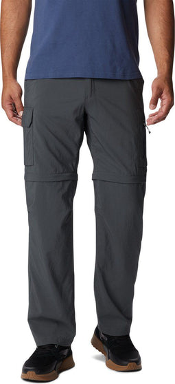 Columbia Silver Ridge™ Utility Convertible Pant - Converteerbare Wandelbroek - Omni-SHADE UPF 50 - Grijs - Maat 32