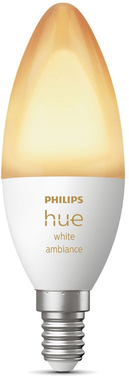 Philips Hue White ambiance - Kaarslamp E14 - Bluetooth 4W 470lm (1x)