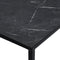 Stalux Salontafelset - Set Lisa - Luxe Design - Duurzaam Materiaal - Eenvoudige Montage - Zwart Marmer - 65 cm