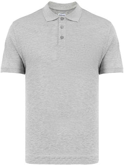 Milanoro - Elegante polo voor heren - Lichtgrijs - XL