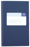 Djois Atlanta notitieboek - 165 x 105 mm - gelijmd - 64 bld/128 blz - blauw - 1 stuk