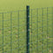 vidaXL - Hekpalen - 5 - stuks - U-profiel - Groen - 80 - cm - Staal