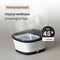 Brixy MZD-22Y - Voetenbad - 16 handmatige Shiatsu-massagerollers - Zwart