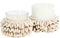 Sfeerlicht Cowrie macramé 12cm
