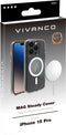 Vivanco Mag Steady - Backcover iPhone 15 Pro - MagSafe-compatibel - Transparant