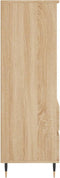 vidaXL - Hoge - kast - 40x36x110 - cm - bewerkt - hout - sonoma - eiken