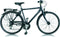 Lombardo Taranto 400 Herenfiets - Hybride Fiets - 28 Inch 53 cm - 7 Versnellingen - V-Brakes - Antraciet