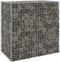 vidaXL - Schanskorfmuur - met - deksels - 900x30x50 - cm - gegalvaniseerd - staal