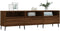 vidaXL - Tv-meubel - 150x30x44,5 - cm - bewerkt - hout - bruin - eikenkleur