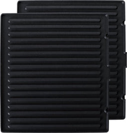 Safecourt kitchen - Uitneembare grill platen - Vaatwasserbestendig - Set van 2 stuks - CG100 & CG300