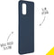 Accezz Samsung Galaxy A41 - Liquid Silicone Backcover - Schokabsorberend - Donkerblauw