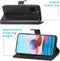 imoshion Hoesje Geschikt voor Xiaomi Redmi Note 10 (4G) / Redmi Note 10S Hoesje Met Pasjeshouder - imoshion Luxe Bookcase - Zwart