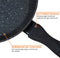 Dutch Standard Wokpan - Ø 28cm - Inductie - Keramische Anti-Aanbak - Zwart