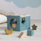 Micki Houten vormenstoof (blauw).