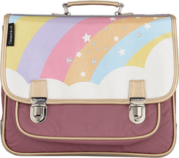 Caramel & Cie - Boekentas/Schooltas lagere school regenboog ster - Medium