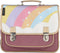 Caramel & Cie - Boekentas/Schooltas lagere school regenboog ster - Medium