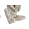 Decoratieve figuren DKD Home Decor Beige Wit Hars (14,5 x 11 x 19 cm) (3 Stuks)