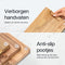 Deleca Snijplankenset - Set van 3 Snijplanken (40x30 / 33x24 / 26x18 cm) - Acacia Hout - Incl. Houder (3 stuks)