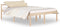 vidaXL - Seniorenbed - massief - grenenhout - 150x200 - cm