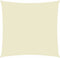 vidaXL - Zonnescherm - vierkant - 5x5 - m - oxford - stof - crèmekleurig
