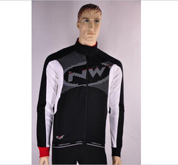 Northwave NRG - Fietsjack - Winddicht - Zwart met wit