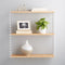 Tomado - Wandrek - Hout & Wit - Boekenrek - 70x21x68cm - Uitbreidbaar