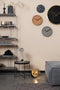 Zuiver Cork Time Klok/ Wandklok Rond Kurk Bruin