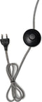 it's about RoMi Vloerlamp Hollywood - Zwart - 63x63x185cm - Modern - Staande lampen voor Woonkamer - Slaapkamer