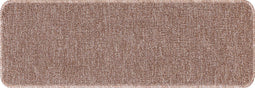 vidaXL - Trapmatten - met - latex - rug - Lichtbruin - 25x60 - cm