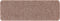 vidaXL - Trapmatten - met - latex - rug - Lichtbruin - 25x60 - cm