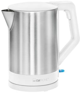Clatronic WKS 3692 - Waterkoker - 1,5L 2200W Draadloos RVS Wit