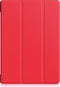 3-Vouw sleepcover hoes - Geschikt voor Lenovo Tab E10 - Rood