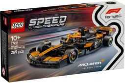 LEGO Speed Champions McLaren F1 Team MCL38 - Racewagen - 1 F1 coureur minifiguur - (269 onderdelen)