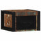 vidaXL - Nachtkastje - 40x35x25 - cm - massief - gerecycled - hout - meerkleurig
