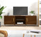 vidaXL - Tv-meubel - 150x30x50 - cm - bewerkt - hout - bruin - eikenkleur