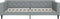 vidaXL - Slaapbank - 100x200 - cm - stof - lichtgrijs